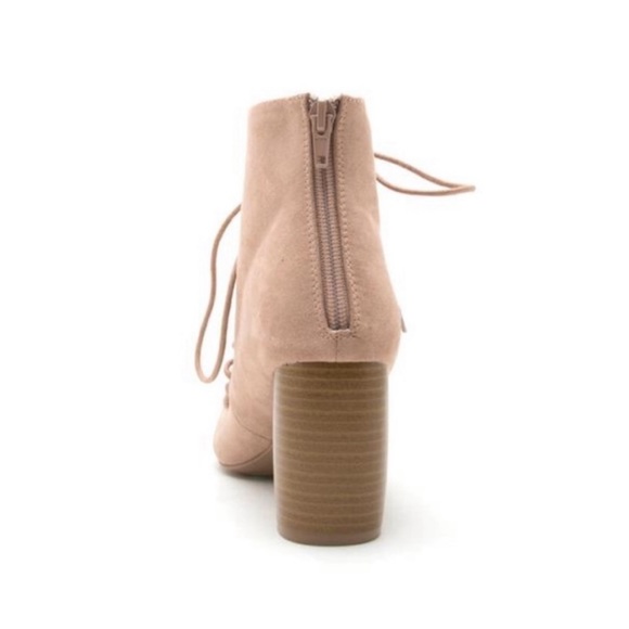 NEW Lola Lace Booties- Light Taupe - Picture 6 of 8